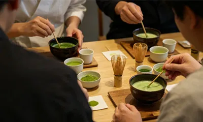 Púdar Matcha Is Féidir Leat a Iontaobhas
